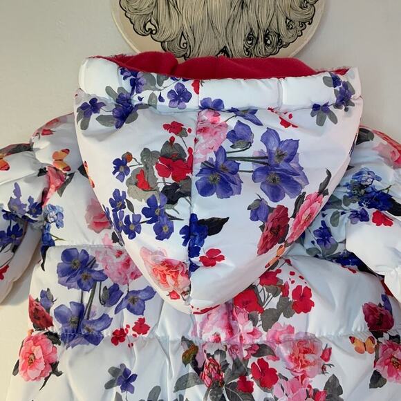 R 1881 by S. ROTHCHILD Girl’s Floral Puffer Jacket / Size: 3-6 Months - Picture 13 of 14